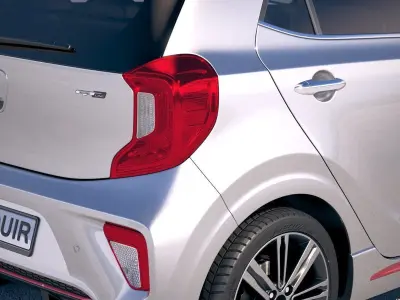 Kia Picanto GT-Line 2018 3D model