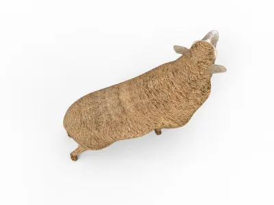 Low poly 3D Sheep Rigged Low-poly 3D model