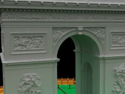  Arc de Triomphe  3D model