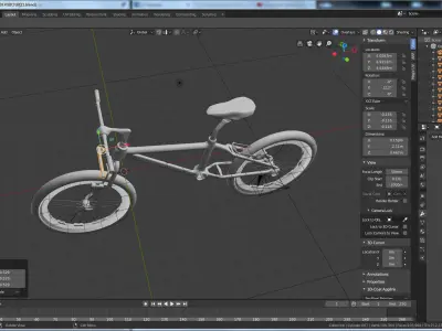 Traditional Bicycle 3D model