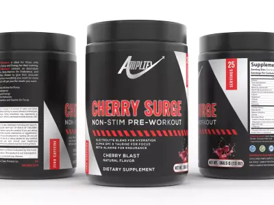 Protein Powder 3D model