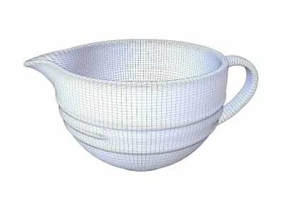 Le Creuset Stoneware Mixing Jug 3D model