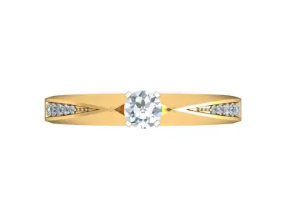 elegant luxury ring 3D print model order