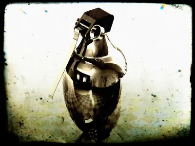 Frag grenade  Free 3D model