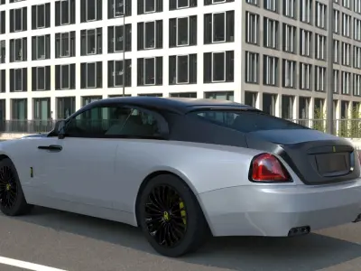 Rolls Royce Wraith 2014 3D model