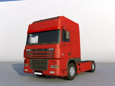 daf xf 480 3D model