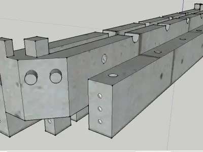 RCCB BEAM 3D model