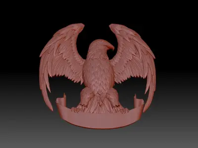 Eagle 3D print model