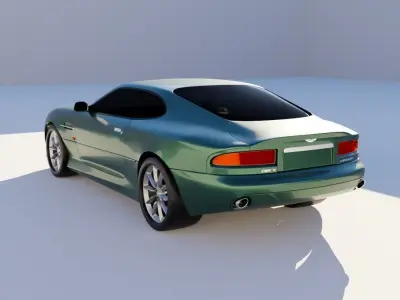 Aston Martin DB7  3D model