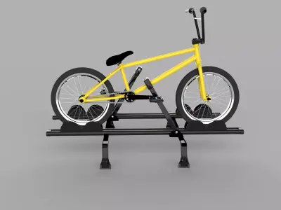 Roof Bike Rack Carrier 3D model
