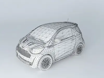 Aston Martin Cygnet 2012 Free 3D model