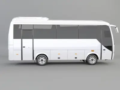 prestij supperdelux bus 3D model