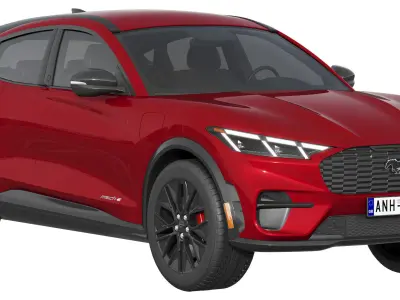 Mustang Mach-E 2025 3D model