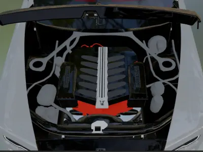 Rolls Royce Ghost 3D model 3D model