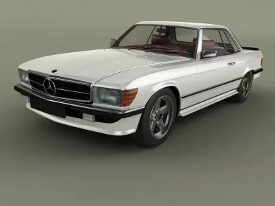 Mercedes-Benz  500SLC AMG 3D model