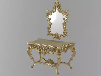table classic 3D model