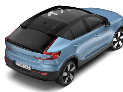 Volvo C40 Recharge 2022 3D model