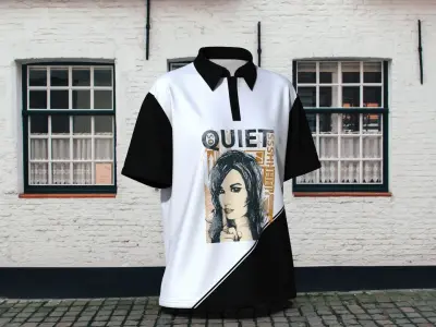 Sport Women Polo Shirt 3D model