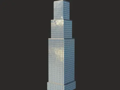 City Skyscraper 3D model
