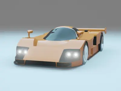 Mazda 787B 3D model