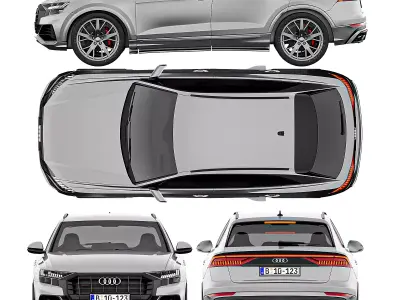 AUDI RS Q8 3D model order