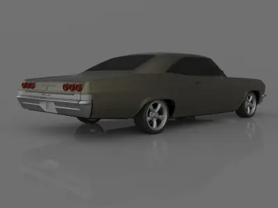 Chevrolet Impala 1965 Ready to Print STL Files 3D print model