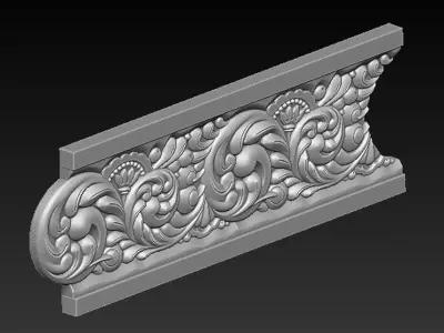 Decorative Marble 7 3D Model 3D print model
