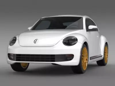 VW Beetle RS 2012 3D model