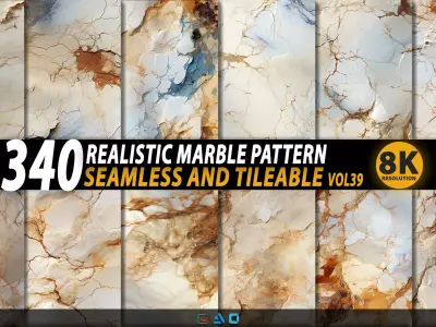 340 Realistic marble collection-Vol39-8K Res Texture