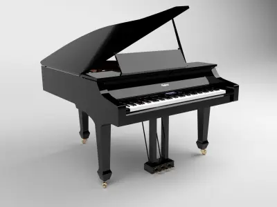Roland Grand Piano 3D model