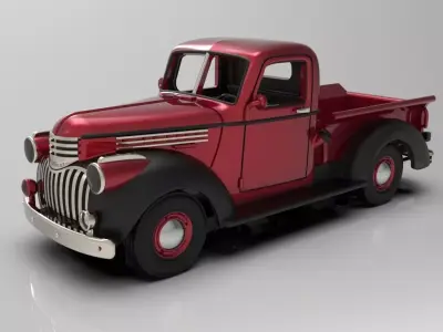 Chevrolet Half ton Pickup 1942 3D print model