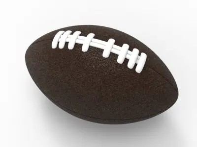 ball    American football    rugby 3D model