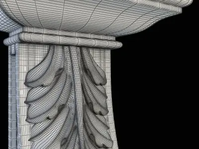 Cantilever CNC 3D print model