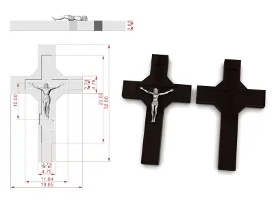 Cross G0333 Free 3D print model