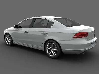 Volkswagen Passat Sedan 2011 3D model
