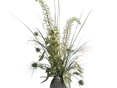 Flower In Vase 127 3D model