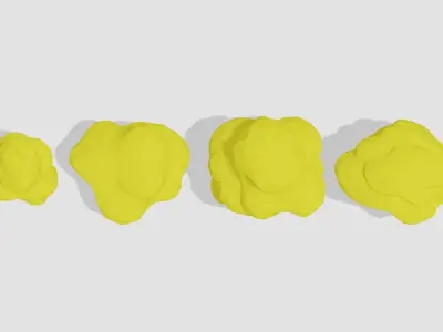 Trees Low-Poly Free low-poly 3D model