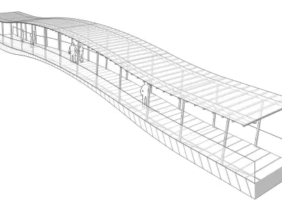 Bridge in concept -05 3D model