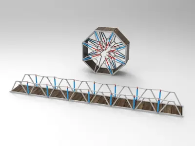 Pneumatic Bridge 3D print model