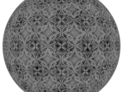 tile patterned 83-seamless-4k-pbr 3D model