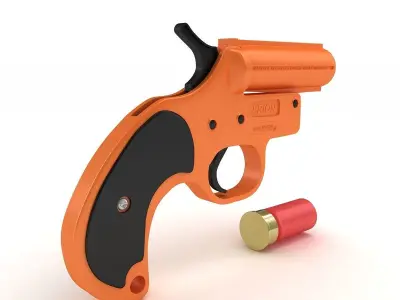 Flare Gun 3D model