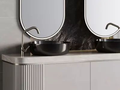 Bathroom Furniture 64 3D model