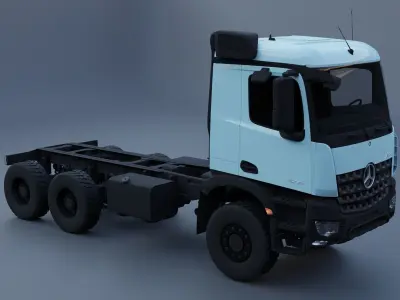 Mercedes Arocs 6x6 3D model