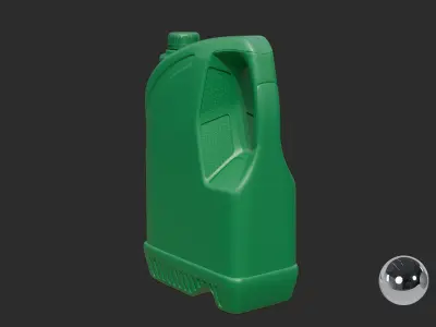 Engine Oil - Can  3D model