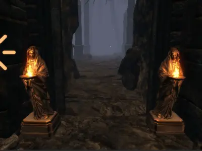 3Dfoin - Firebringer  Low-poly 3D model