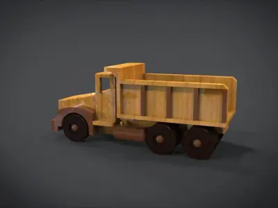 Toy Dump Truck 3D print model