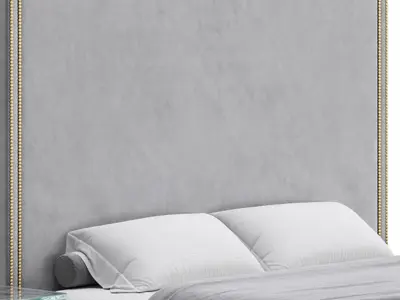 Hamilton Tall Bed 3D model