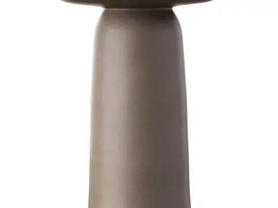Round coffee table 3D model