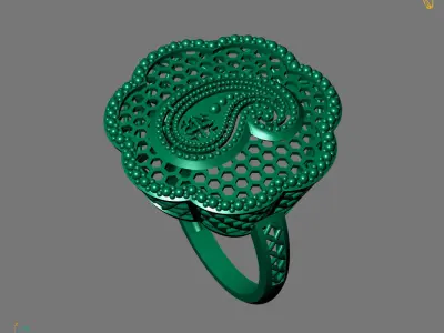 Women Plain Ring Ready STL Models Womens Ring 3d models 3D print model 25