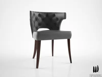 Brabbu Kansas dining chair 3D model
